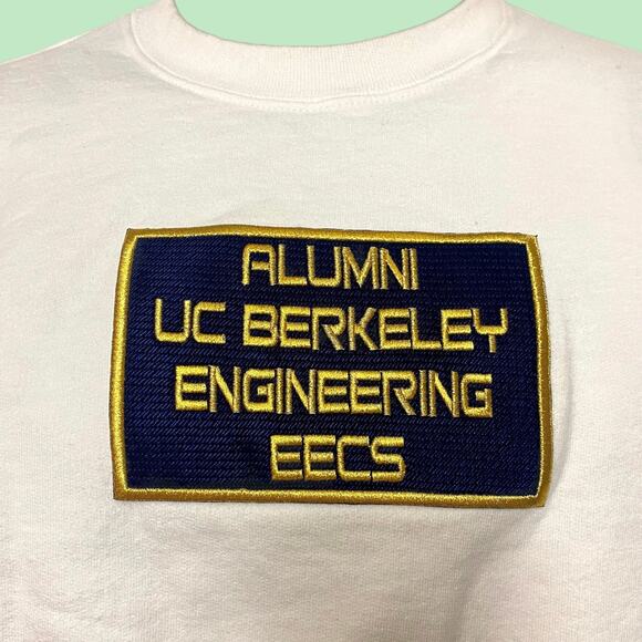 Vintage Hanes UC Berkeley Engineering Crewneck M - Picture 3 of 4